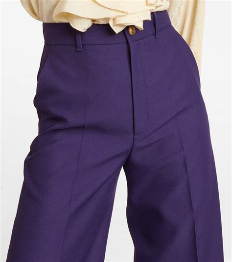 gucci shorts women|gucci wide leg pants.